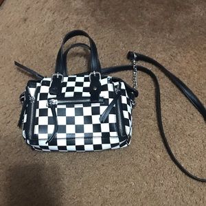 Checkered purse
